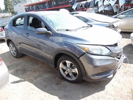 2017 HONDA HR-V GRAY 1.8 AT 2WD A19056